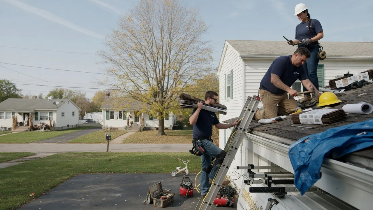 Local Roofing Contractors in Potomac, IL near me